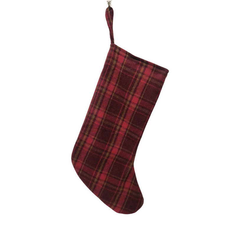 CF-3481 - Festive Plaid Stocking