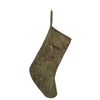 CF-3486 - Evergreen Cord Zipper Stocking