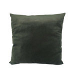 CF-3491 - Dark Green Velvet 20x20 Pillow (DUE IN AUGUST)