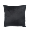 CF-3495 - Black Velvet 20x20 Pillow (DUE IN AUGUST)