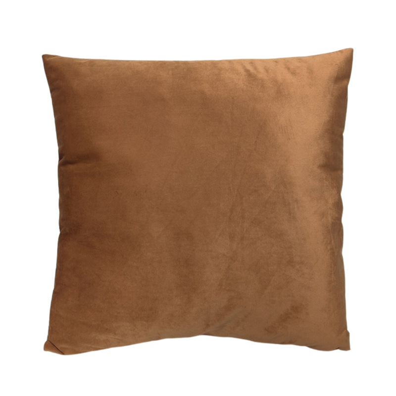 CF-3496 - Orange Velvet 20x20 Pillow