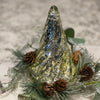 CL-2426 - Sm. Silver Mercury Glass Swirl LED Tree *LIMITED STOCK*