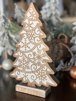 CL-2430 - Snowflake Carved Mango Tree