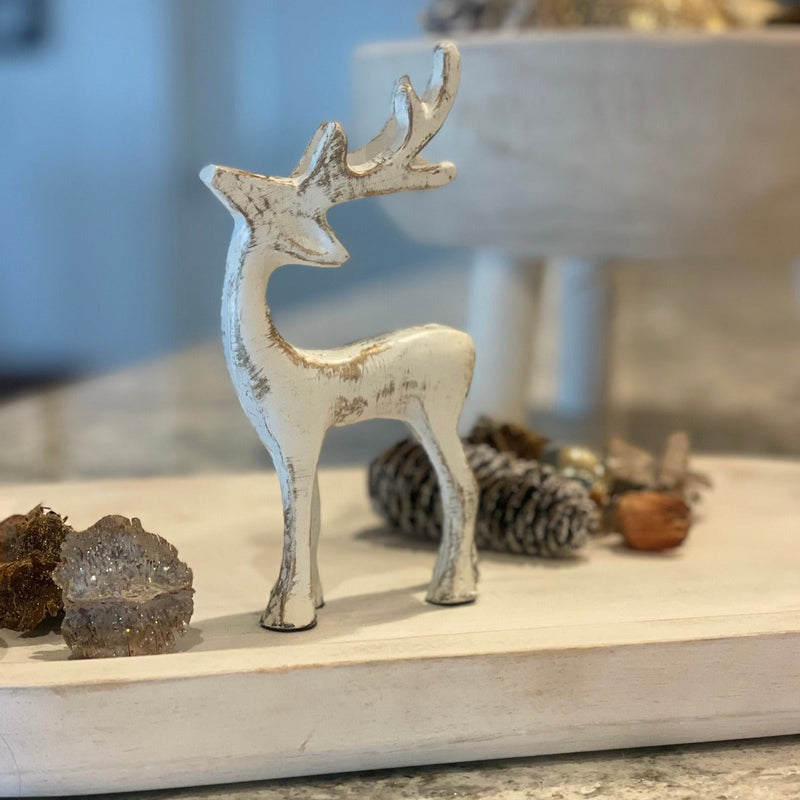 CL-2448 - Small Aluminum Reindeer