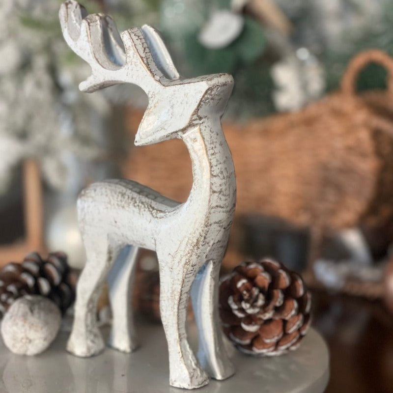 CL-2449 - Medium Aluminum Reindeer