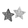 Blk. Sweater Star Cutouts, Set of 2