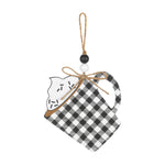 BW Check Mug Ornie