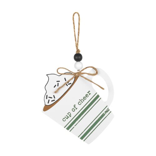 Green Striped Mug Ornie