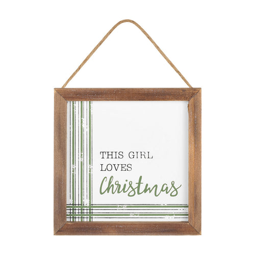 Loves Christmas Framed Ornie
