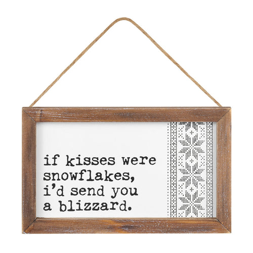 Blizzard Sweater Framed Ornie