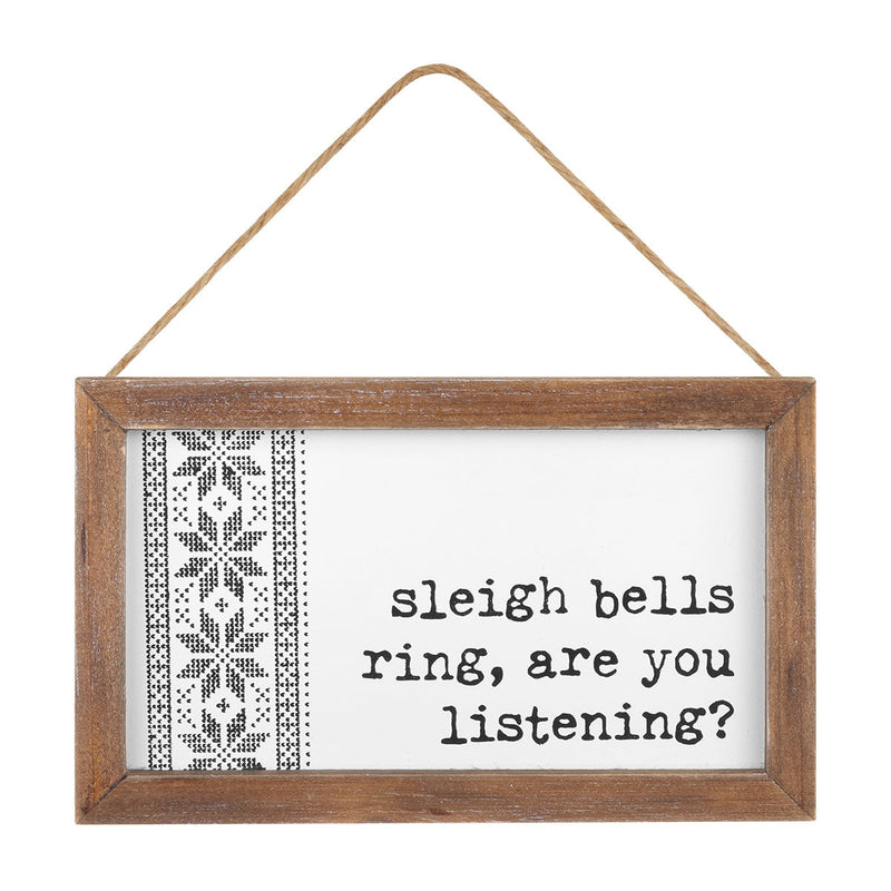 FR-1475 - Sleigh Bells Framed Ornie