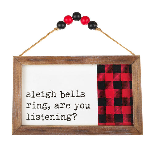 Sleigh Bells RB Framed Ornie