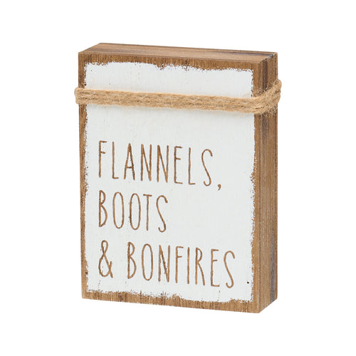 FR-3018 - *Flannels/Joyful Jute Block (Reversible)