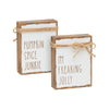 Spice/Jolly Jute Block (Reversible)