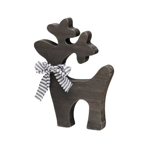 Lrg. Black Washed Reindeer 