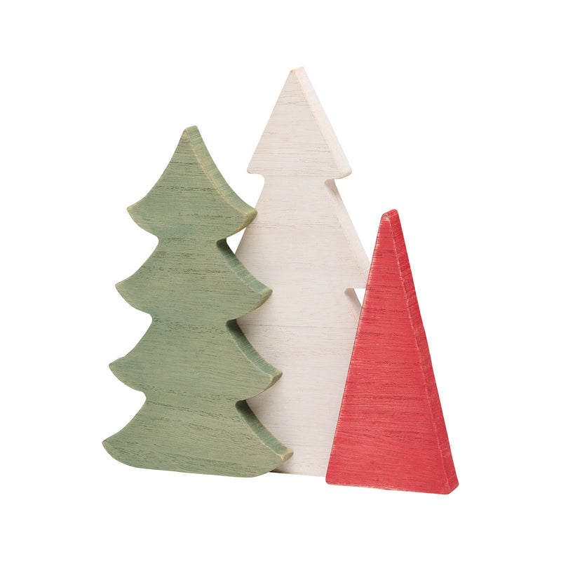 FR-3038 - Grn/Wh/Red Washed Tree Trio