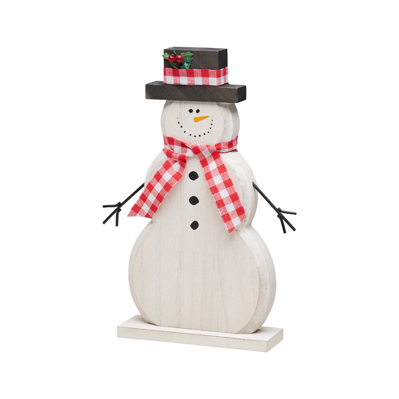 FR-3064 - RW Check Carved Snowman