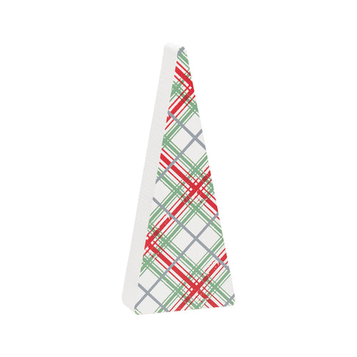 Sm. Cmas Plaid Tree