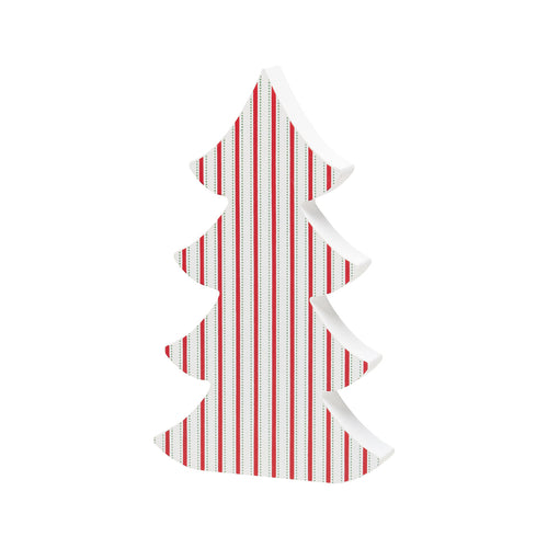 Lrg. RWG Striped Whimsical Tree
