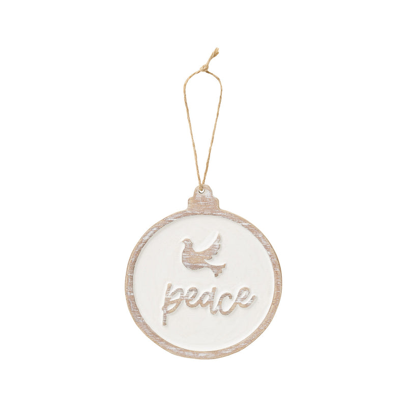 FR-3179 - Peace Carved Ornie