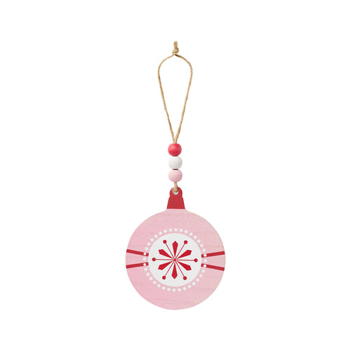 Pink/Red Bulb Ornie