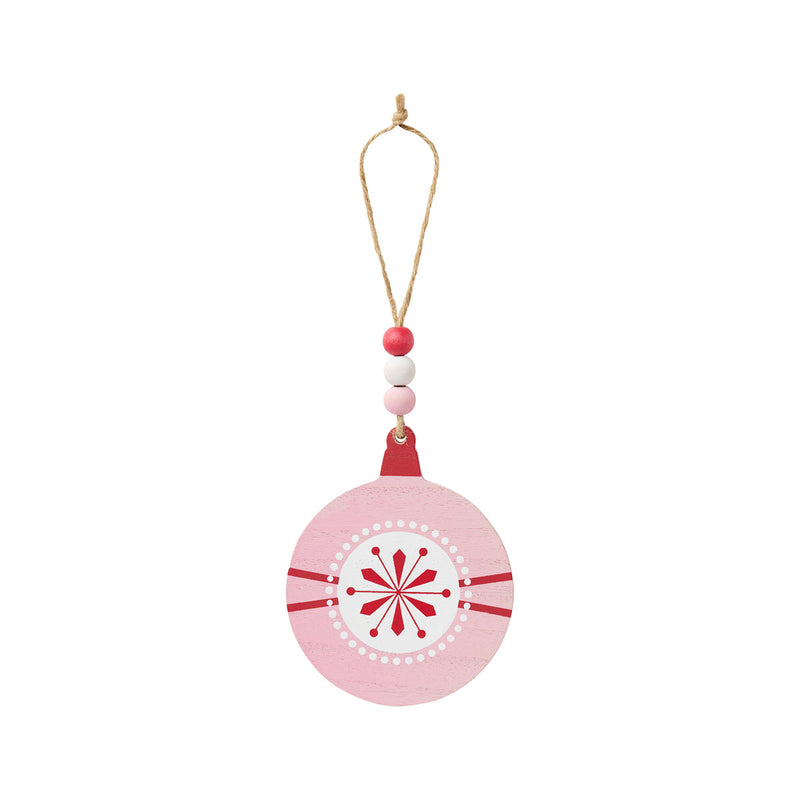 Pink/Red Bulb Ornie