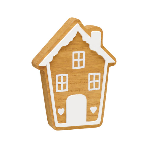 Snowy Gingerbread House