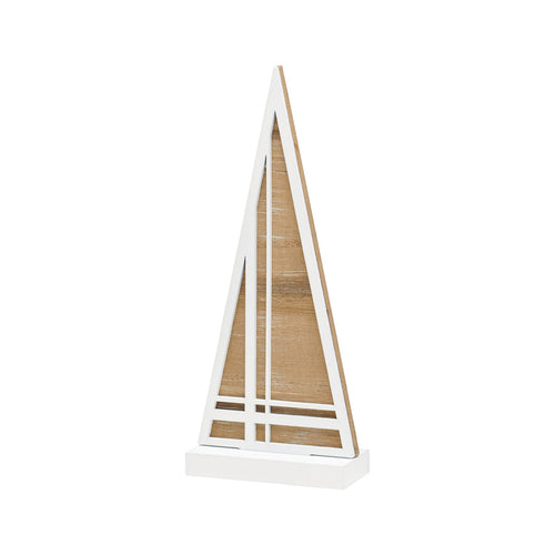 Wood Striped Laser Tree