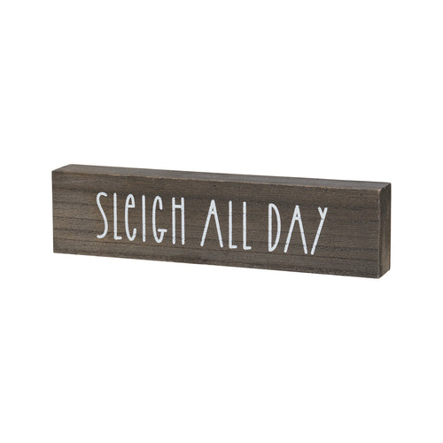 Sleigh Day Washed Sitter
