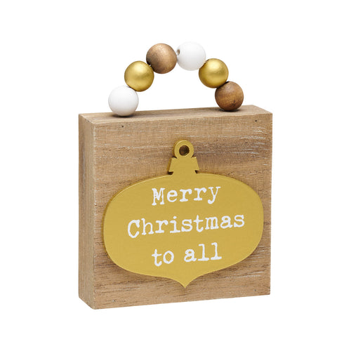 Cmas to All Block w/ Beads