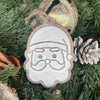 Santa Carved Ornie 