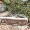 Hanukkah/Snow 3D Sitter (Reversible)