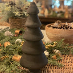 10" Black Tiered Tree