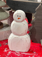 6" Carved Frosty 