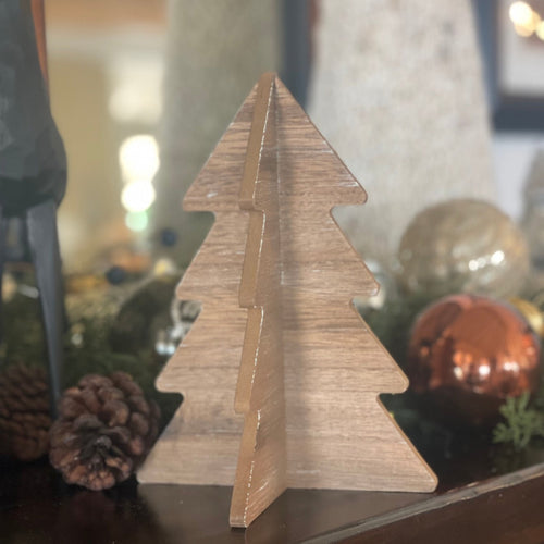 Lrg. Wood Wash Puzzle Tree