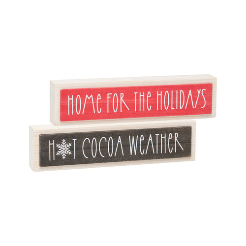 Cocoa/Holidays Sitter (Reversible)