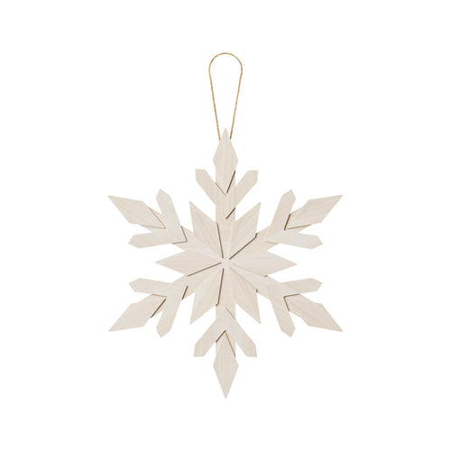 XL White Wash Snowflake
