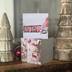 FR-3901 - Red Barn/Reindeer Container