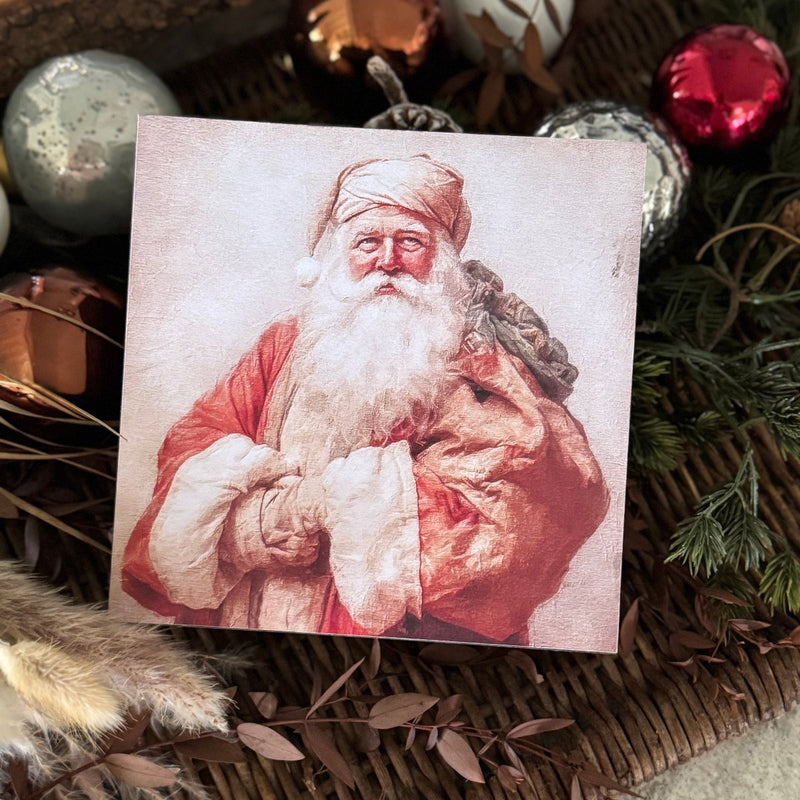 FR-3915 - Vintage Santa Box Sign