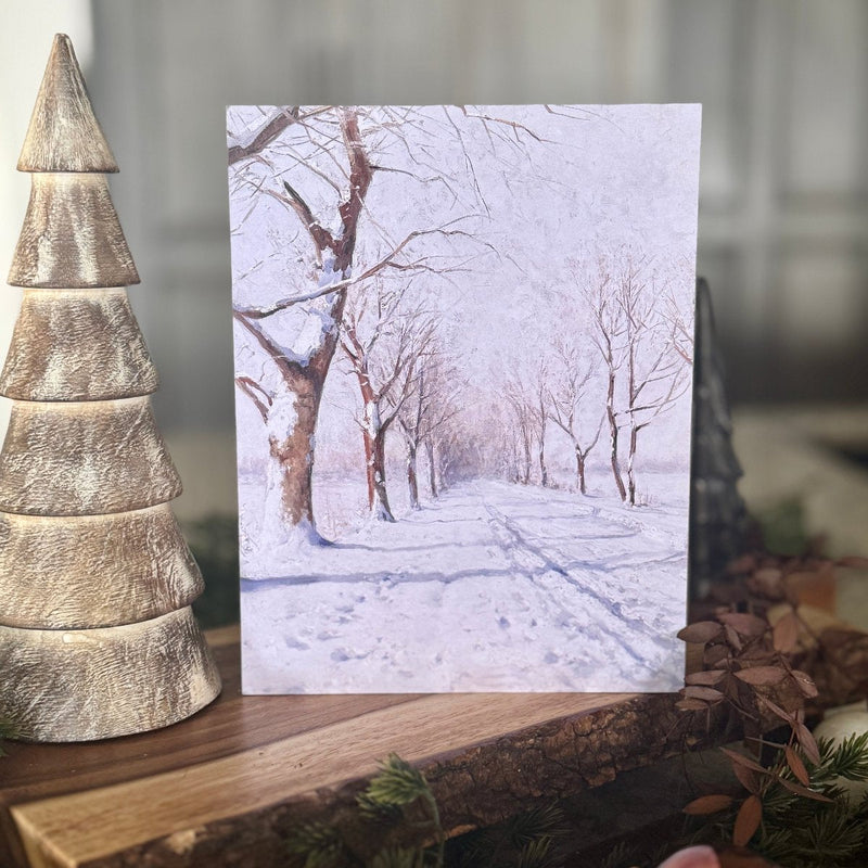 FR-3922 - Winter Scene Box Sign