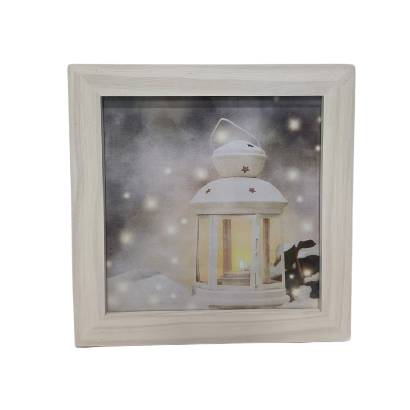 FR-3930 - White Lantern Frame