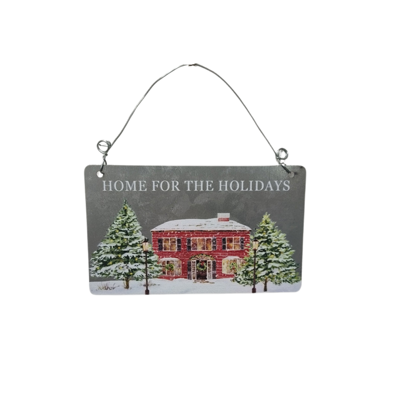 FR-3992 - Home Holidays Metal Ornie