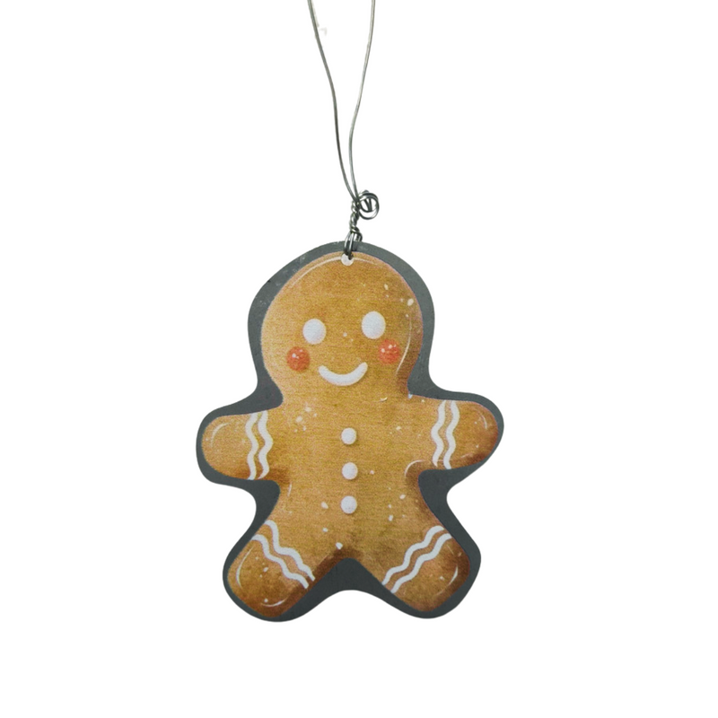 FR-4011 - Gingerbread Cutout Metal Ornie