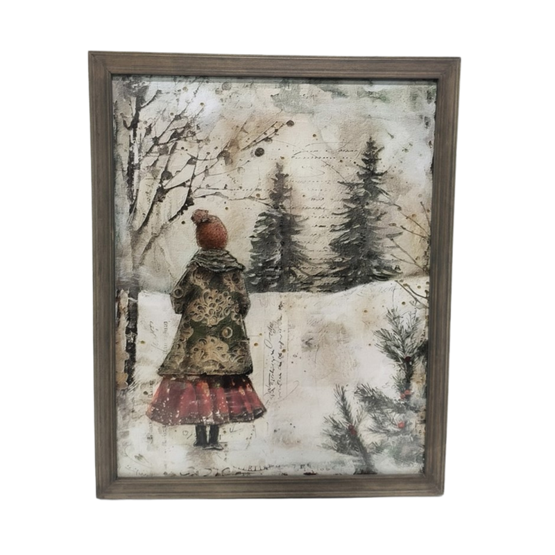 FR-4023 - Winter Walk Collage Frame