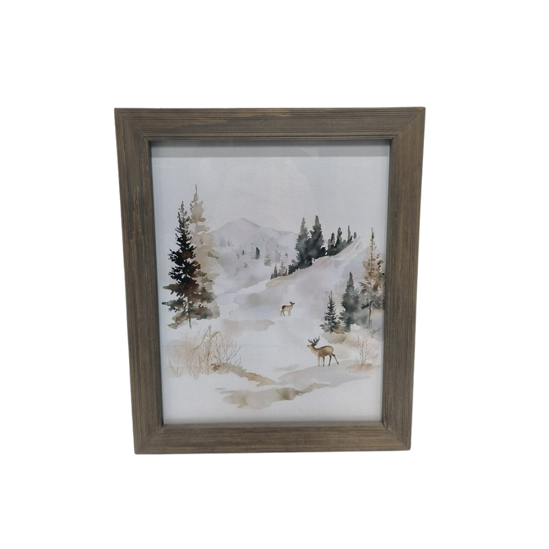 FR-4034 - Winter Snowscape Frame