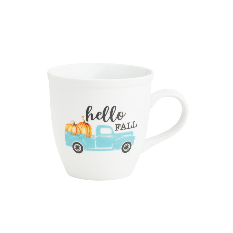 FR-8887 - Blue Truck Fall Mug