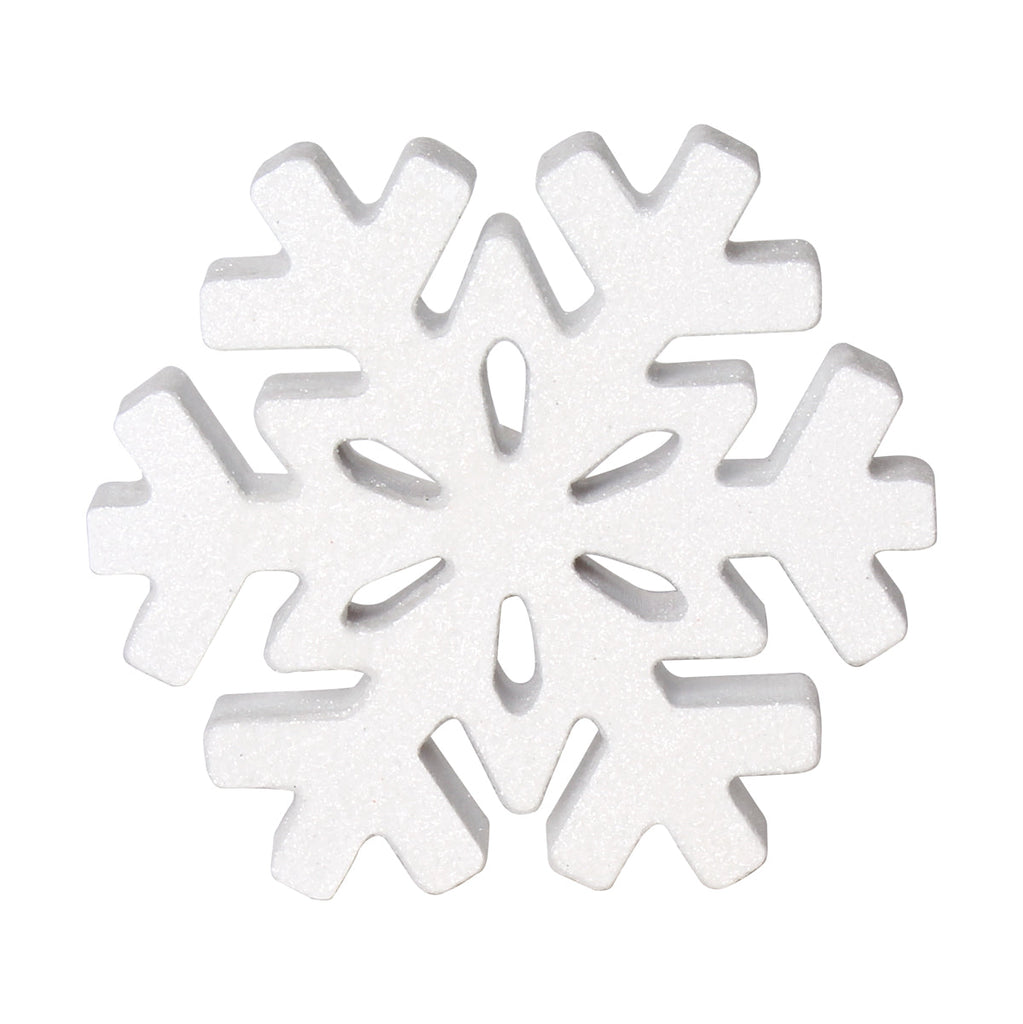 FR-9636 - Lrg. Glitter Snowflake Cutout