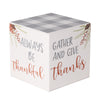 FR-9752 - Fall Sayings GW Cube (4-sided)