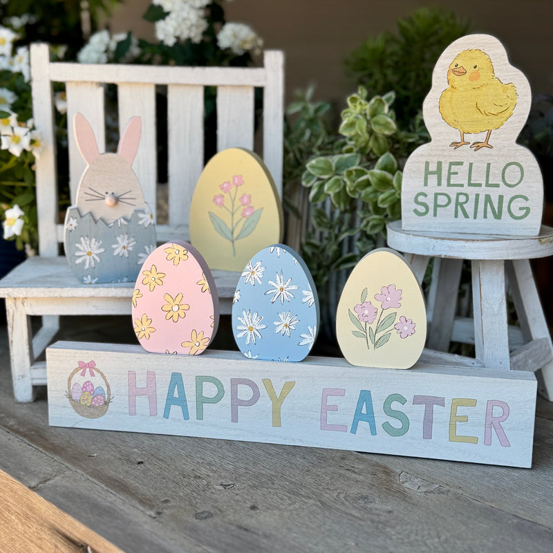 SW-3294 - Lemon Floral Egg