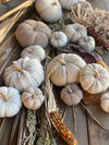 CF-3131 - Med. Cream Fuzzy Fabric Pumpkin
